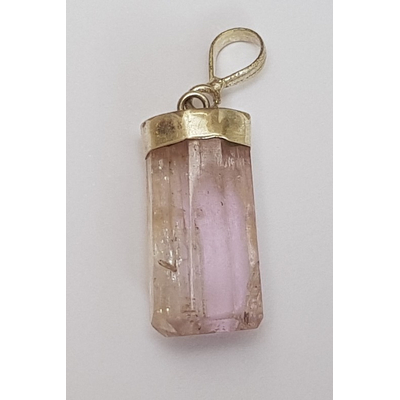 kunzite pendentif