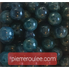 PERLES 8 MM APATITHE BLEUE