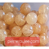 PERLES 8 MM CITRINE