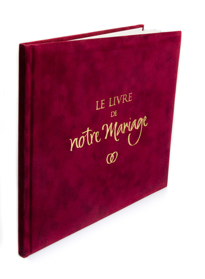 Le livre de notre mariage Bordeaux mairie
