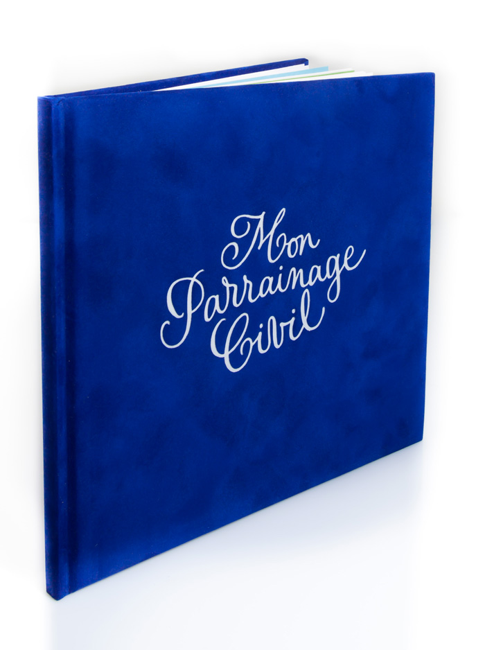 Mon parrainage civil bleu mairie
