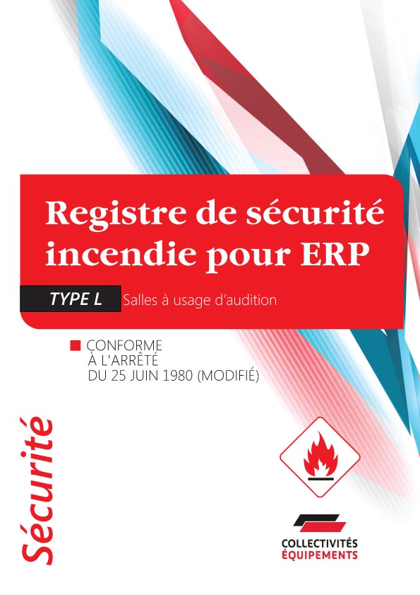 registre de sécurité incendie pour ERP mairie
