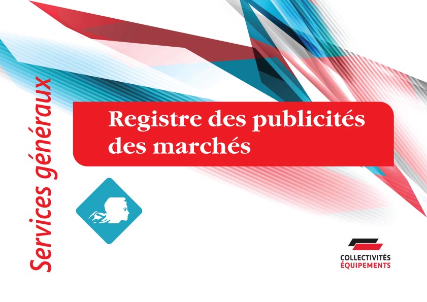 Registre de publicité des marchés collectivité