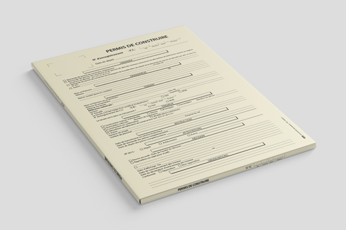chemise de classement PERMIS DE CONSTRUIRE mairie
