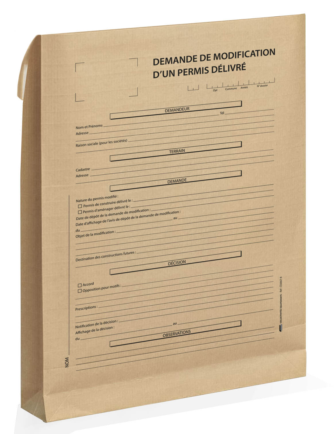 Pochette-urbanisme-permis modificatif mairie