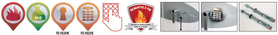 Armoire anti feu mairie pas cher