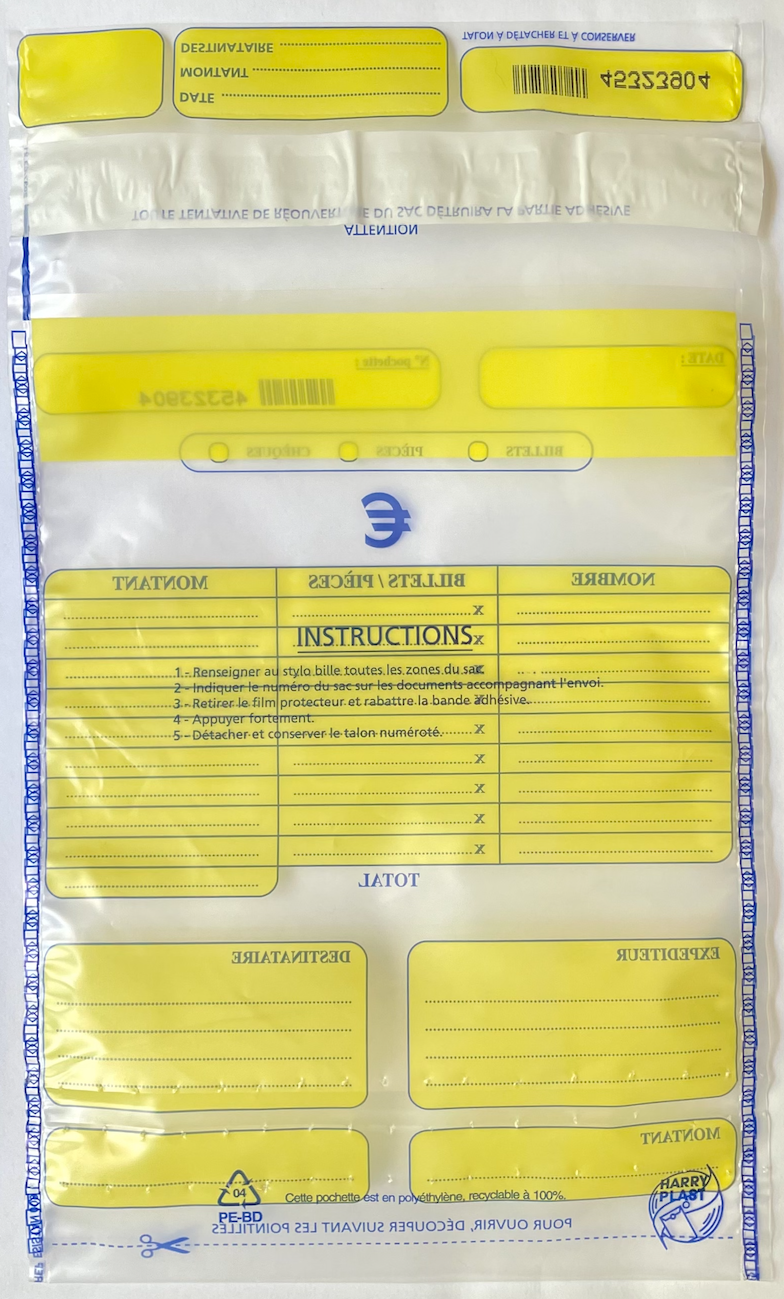 Sachet scellé pour mairie
