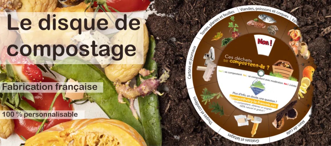 Disque de compostage communauté de communes pas cher