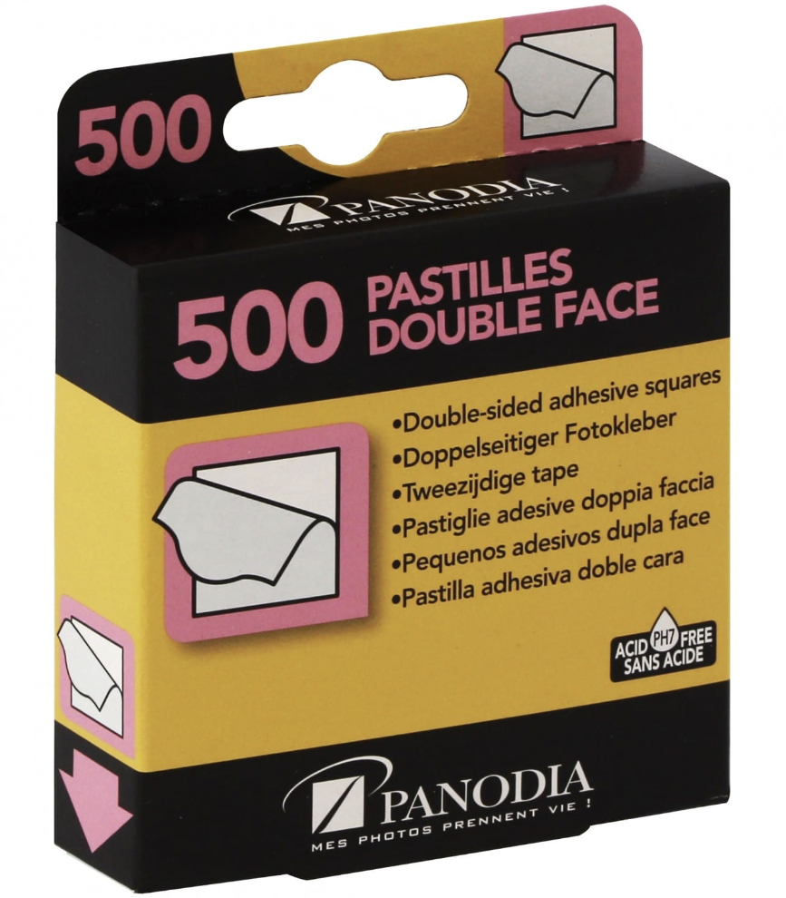 pastille double face passeport