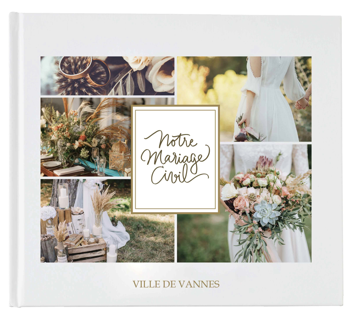Cadeau le livre de notre mariage civil