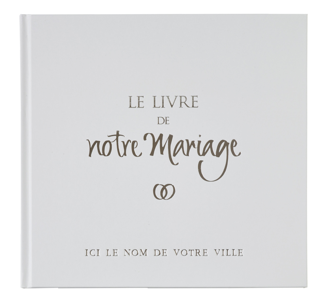 Le livre de notre mariage pour mairie