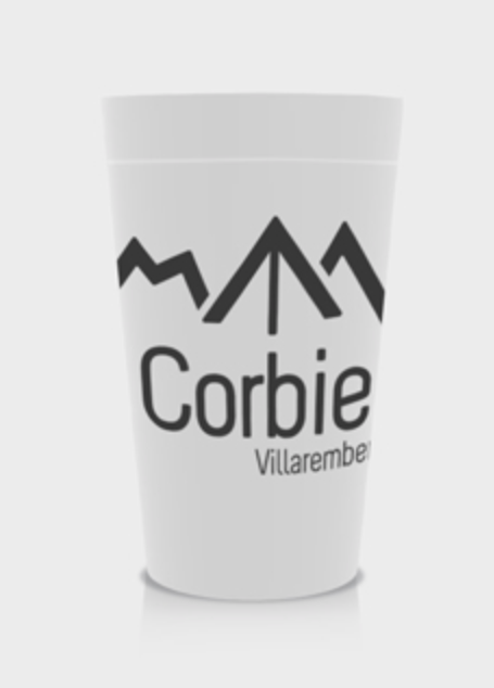 Gobelet réutilisable personnalisé pour mairie