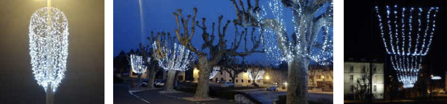 GUIRLANDE LED ILLUMINATION MAIRIE