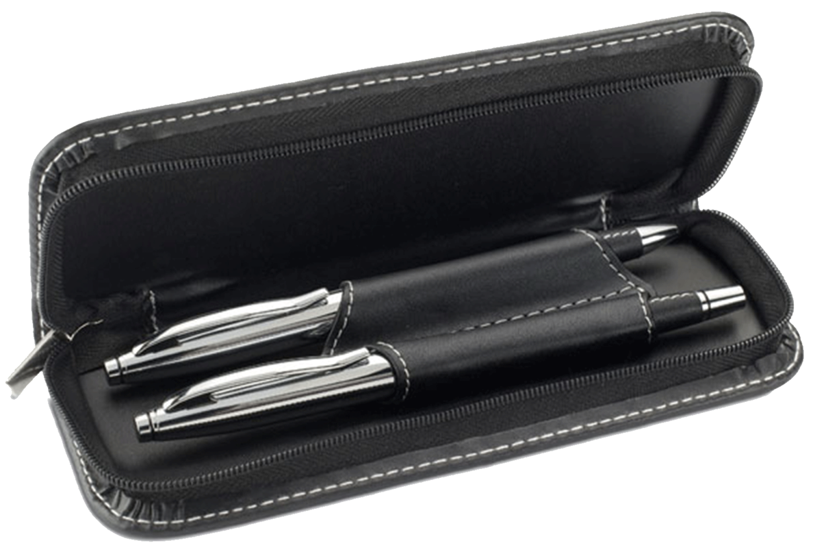 Parure personnalisée stylos roller:bille mairie pas cher