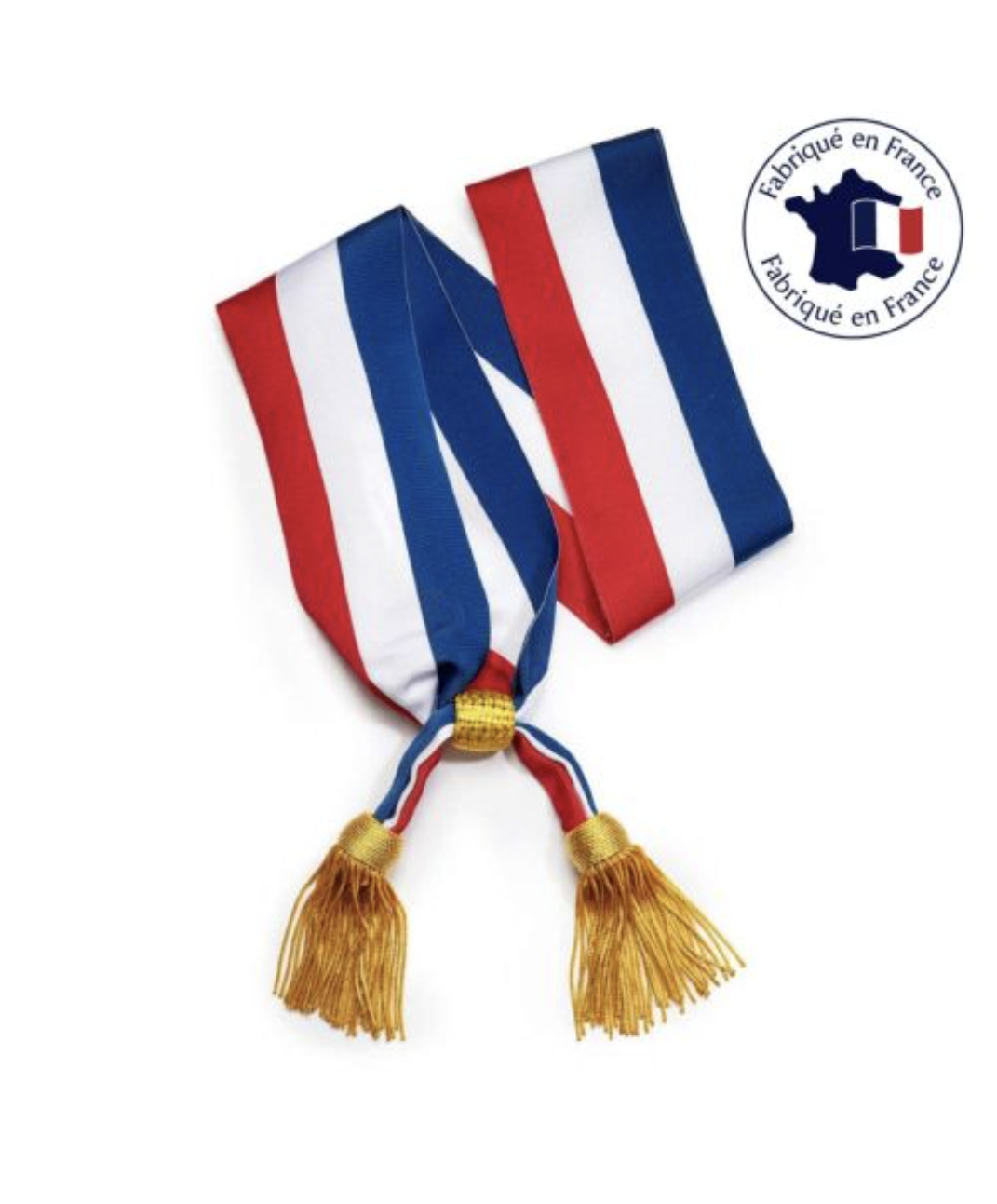 Echarpe tricolore Maire MADE IN FRANCE