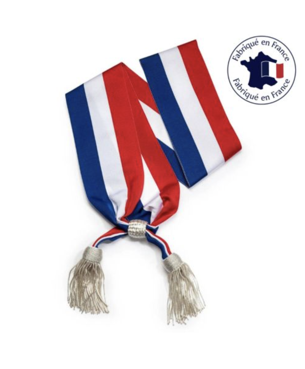 Echarpe tricolore Maire Adjoint : Conseiller Municipal MADE IN FRANCE