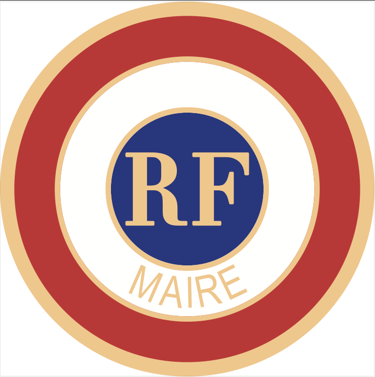 Cocarde tricolore Maire