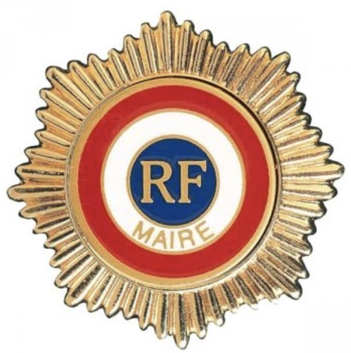 Insigne broche Maire