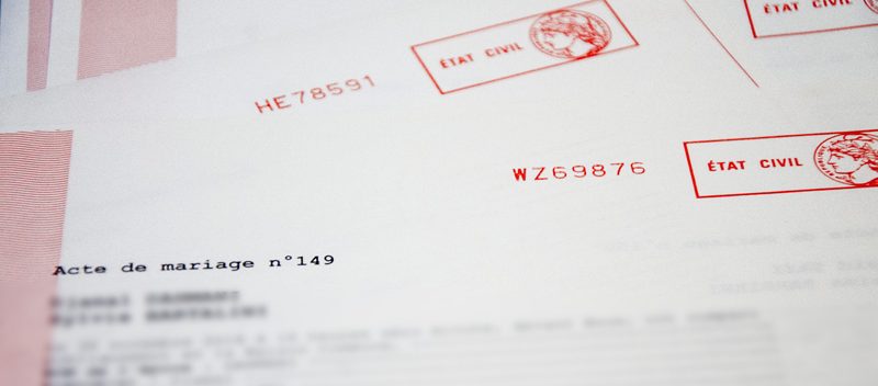Papier état civil