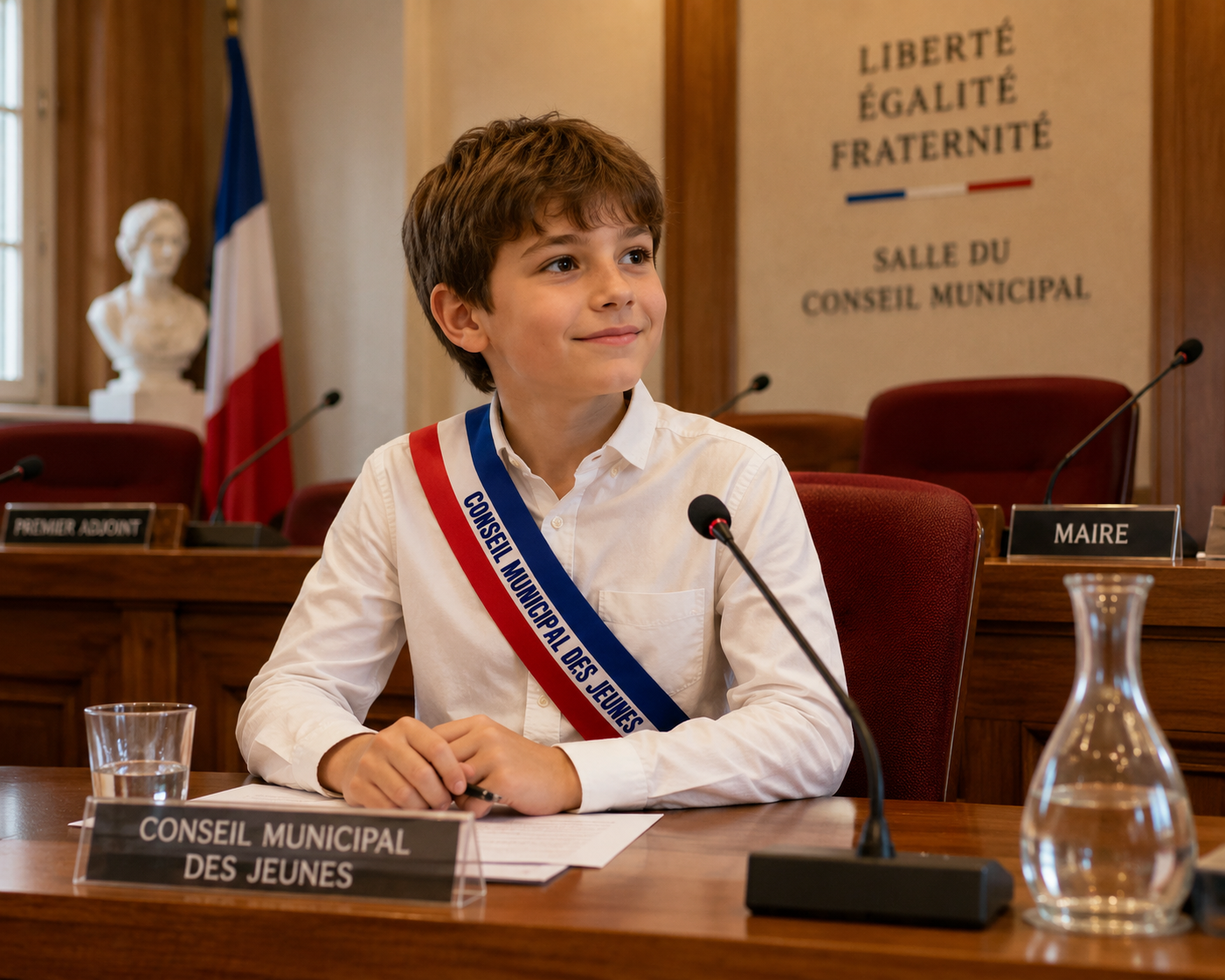 conseil-municipal-jeunes-echarpe-tricolore