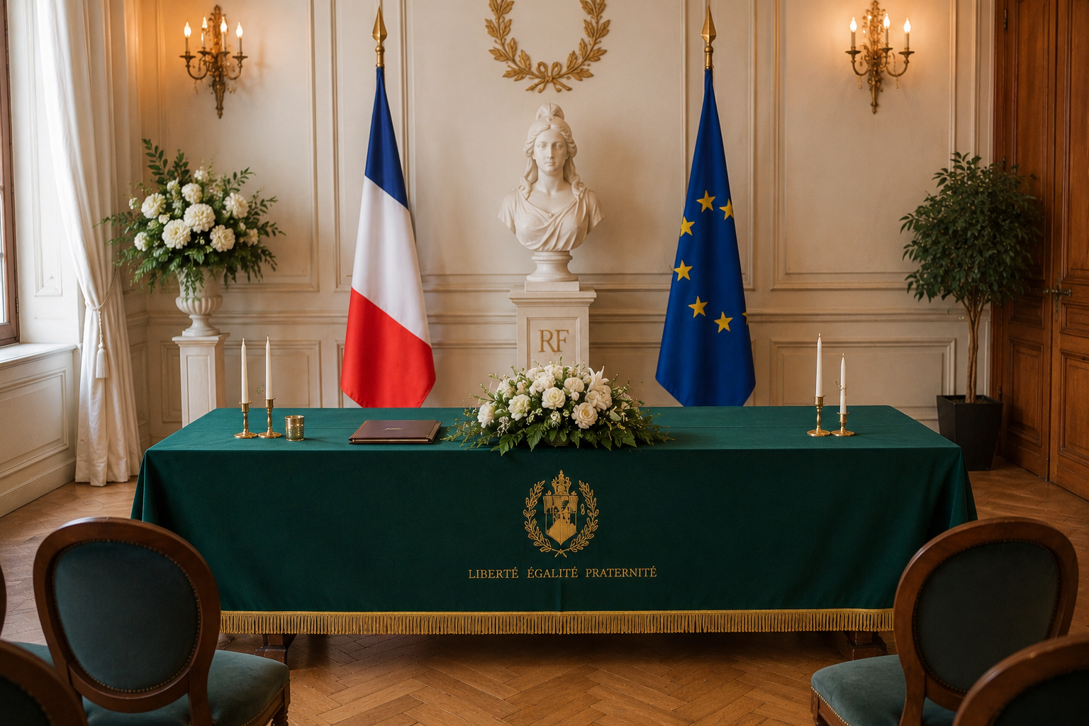 tapis de table mairie