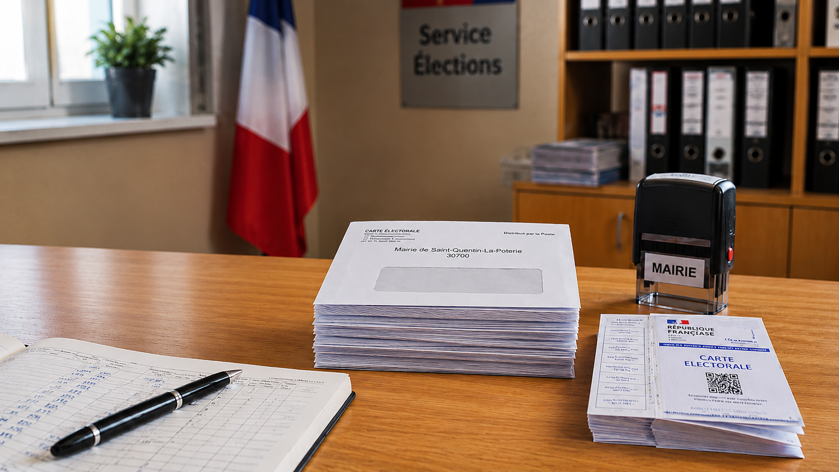 enveloppes personnalisees pour cartes electorale