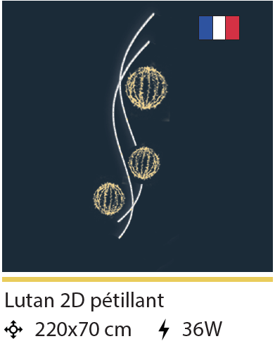 DECOR LUTAN 2d PETILLANT