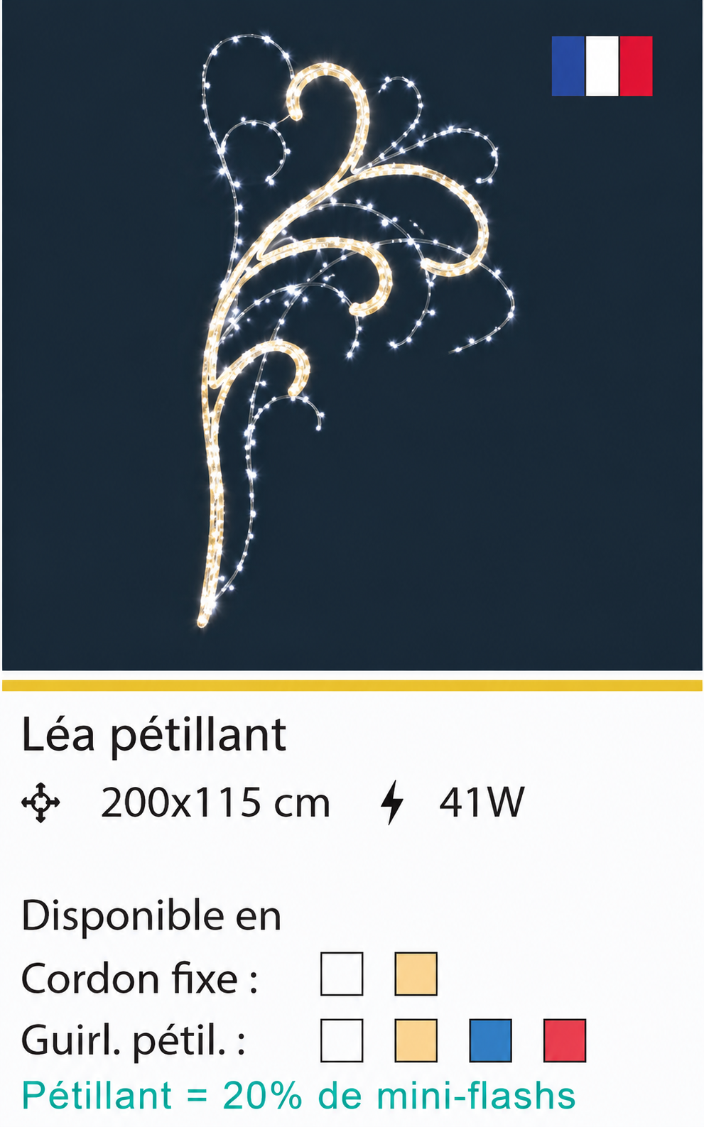 DECOR LEA PETILLANT