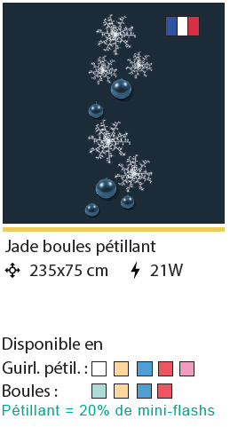 DECOR JADE BOULES PETILLANT