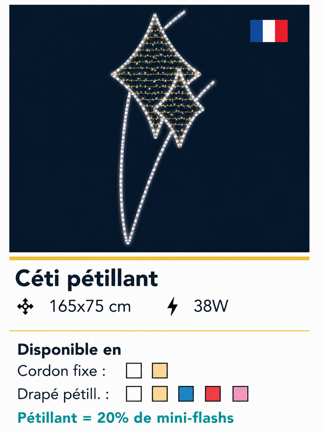 DECOR CETI PETILLANT