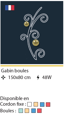 DECOR GABIN BOULES
