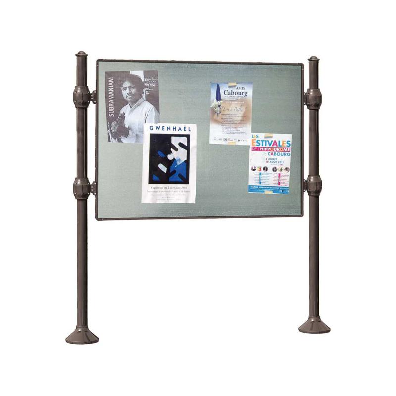 PANNEAUX D’AFFICHAGE LIBRE - MODULE INITIAL - DOUBLE FACE - AVEC BANDEAU-TITRE