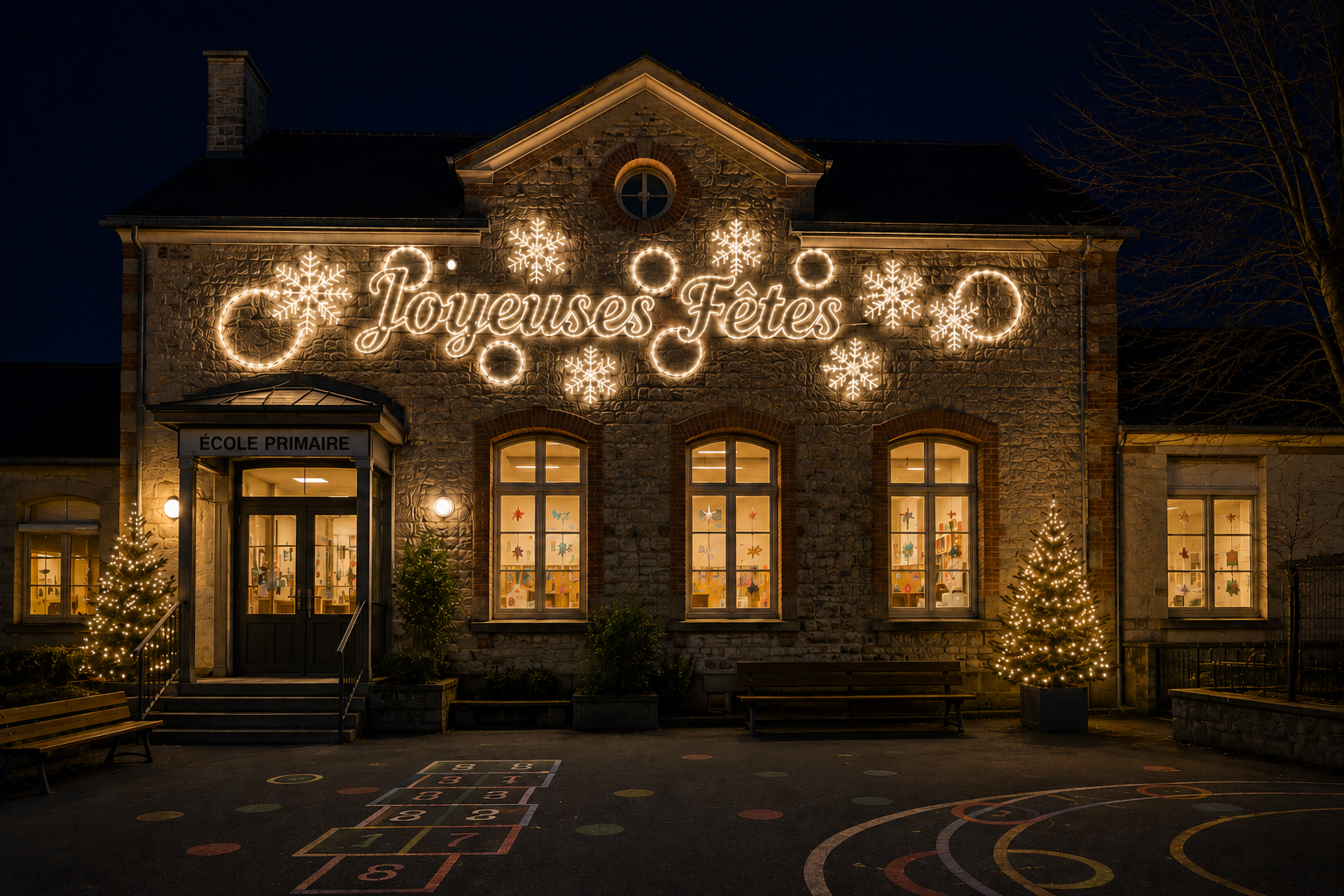 TRAVERSEE %22JOYEUSES FETES%22 ASTEROIDES BLANC CHAUD