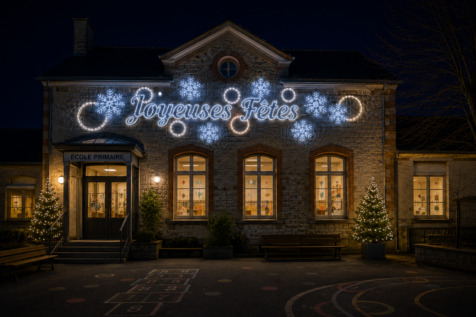 TRAVERSEE %22JOYEUSES FETES%22 ASTEROIDES BLANC FROID