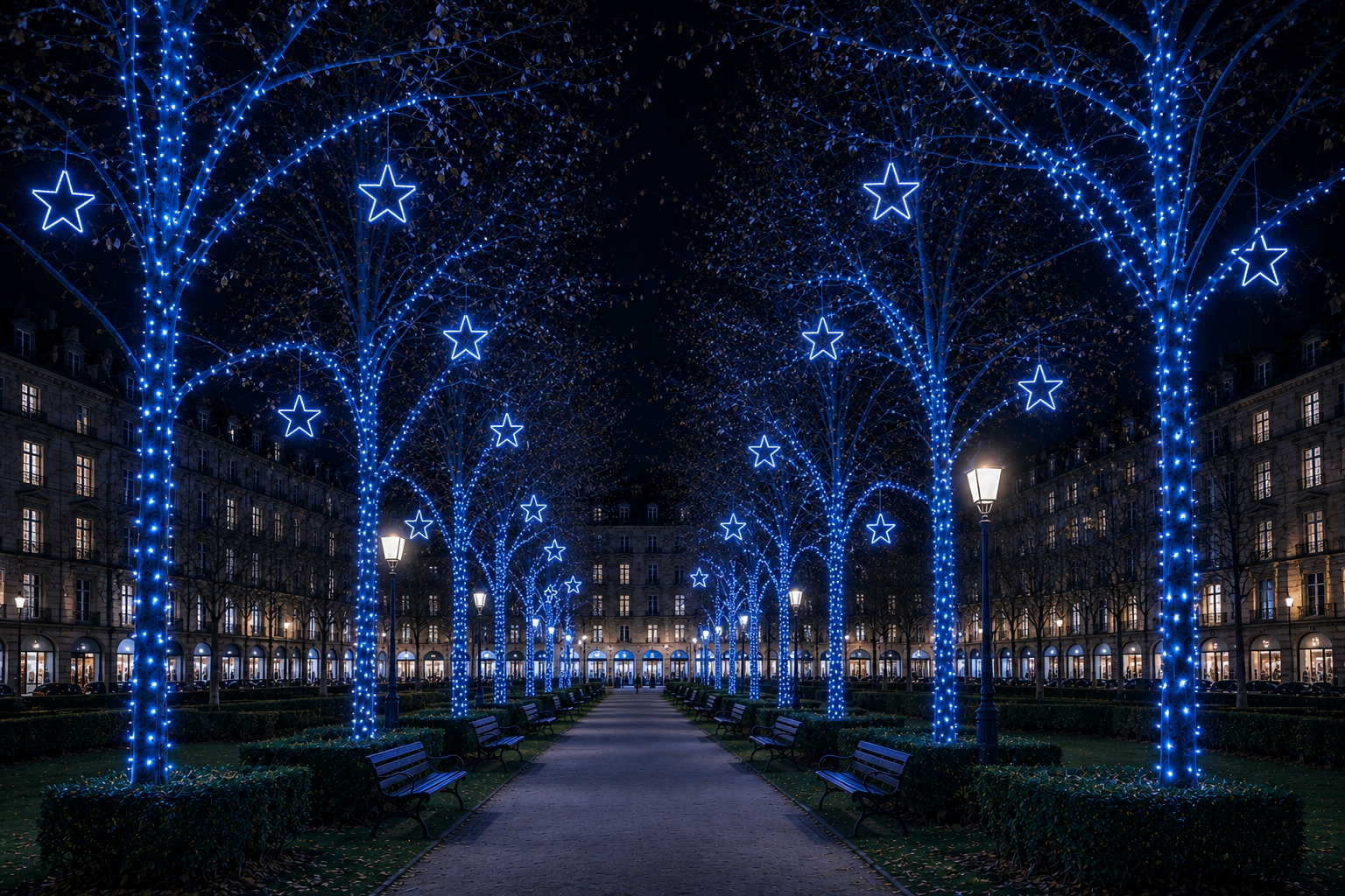 DECOR ETOILE 1C BLEU