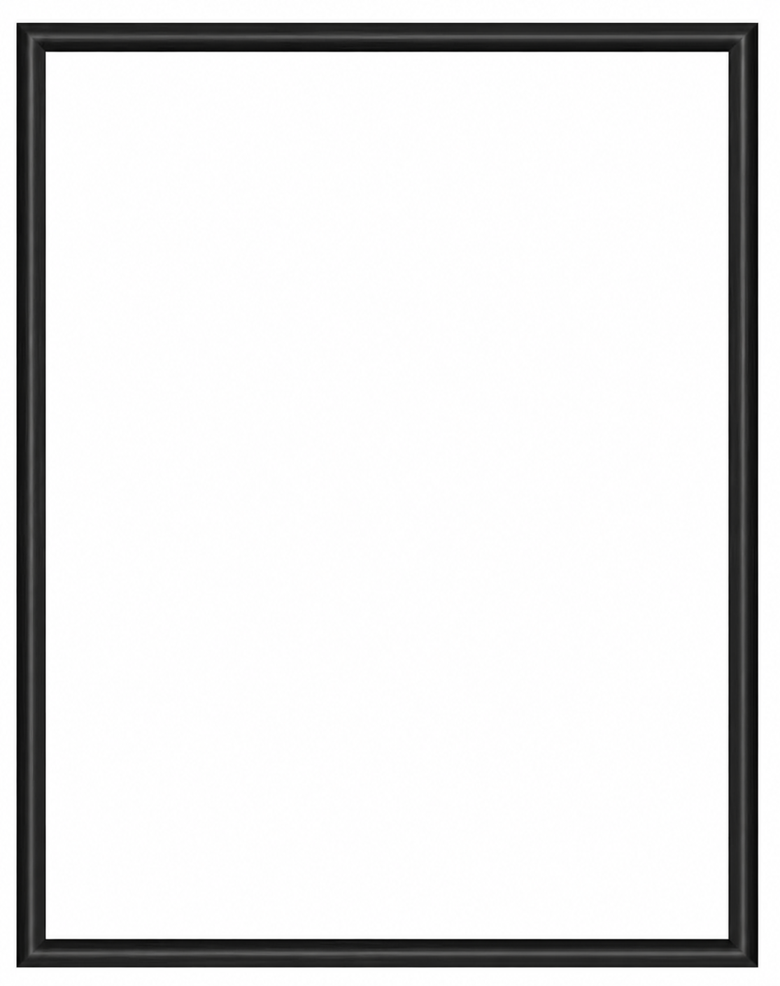 Cadre noir 50 x 70 cm