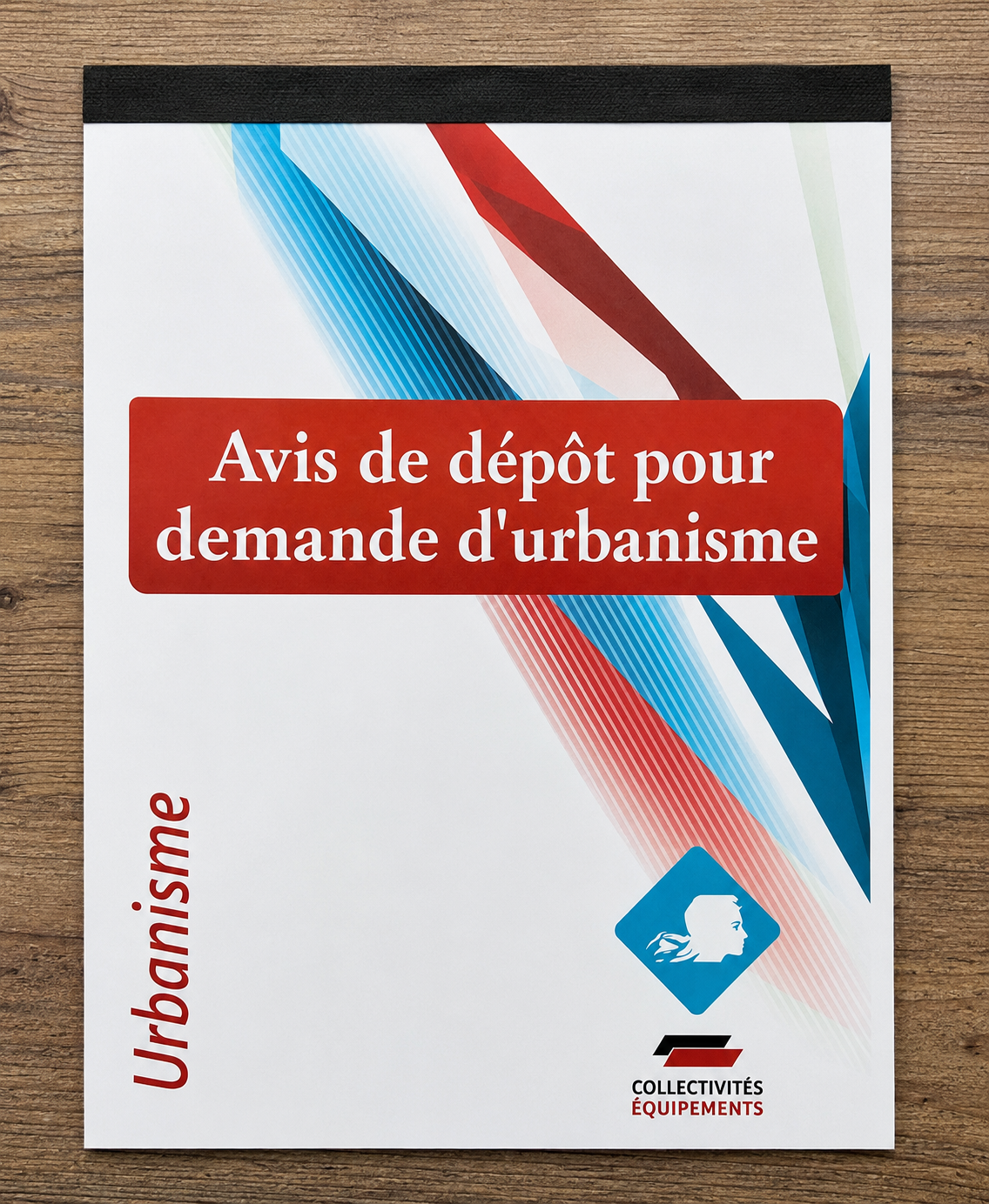Avis de dépôt pour demande durbanisme A5