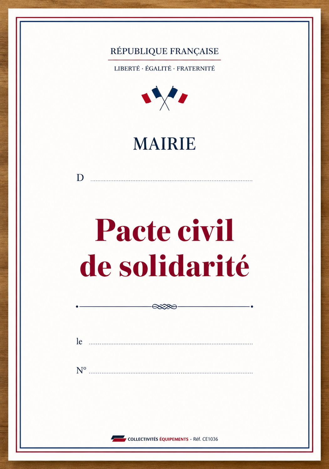 remise documents du pacs