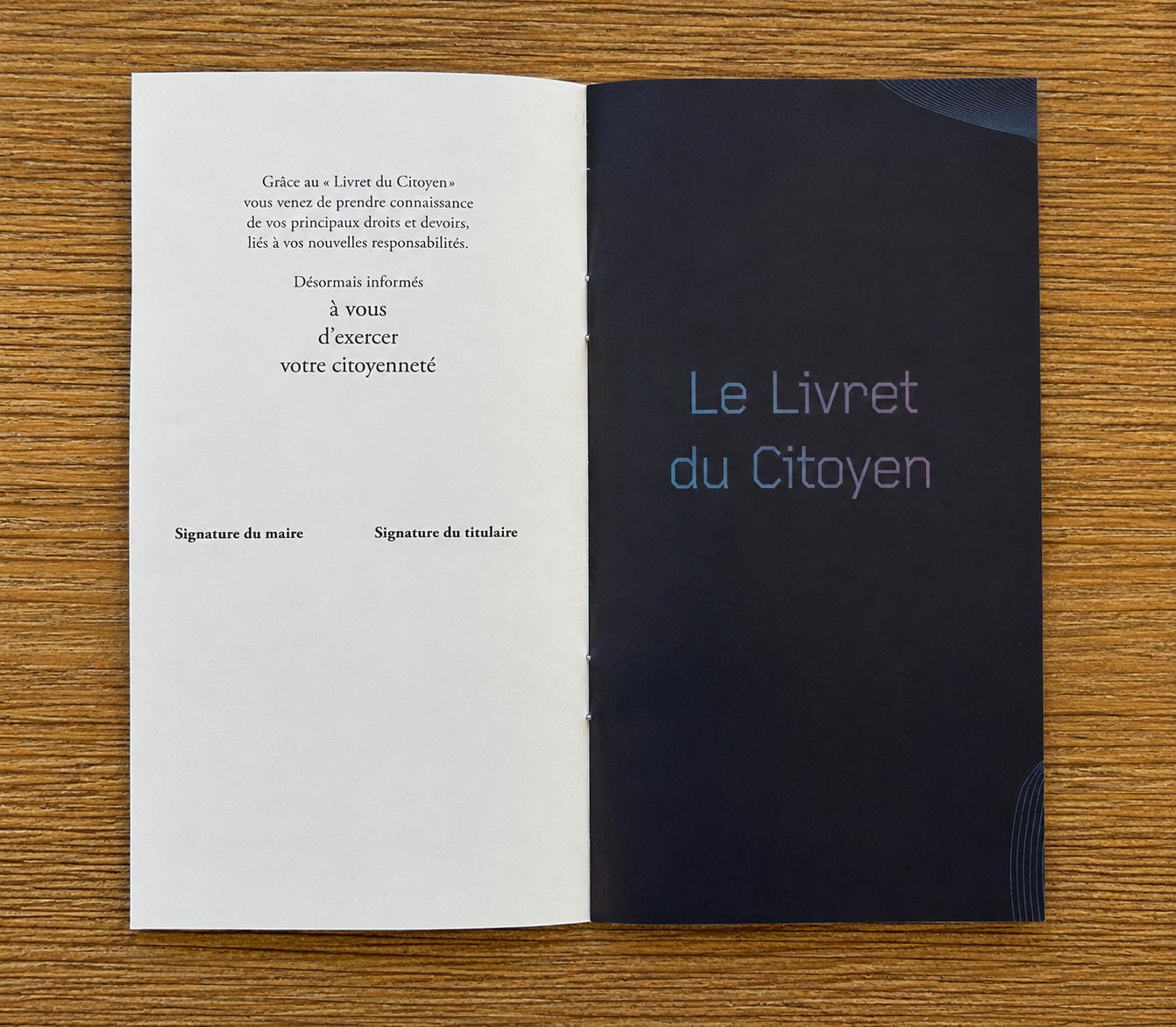 Livret du citoyen intérieur