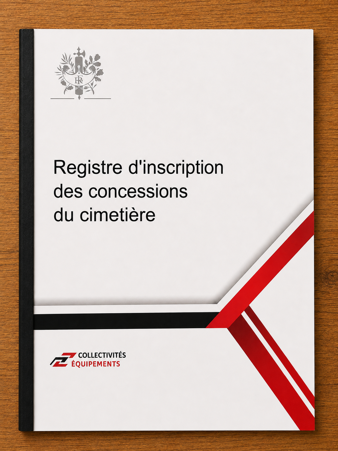 Registre dinscription des concessions du cimetière
