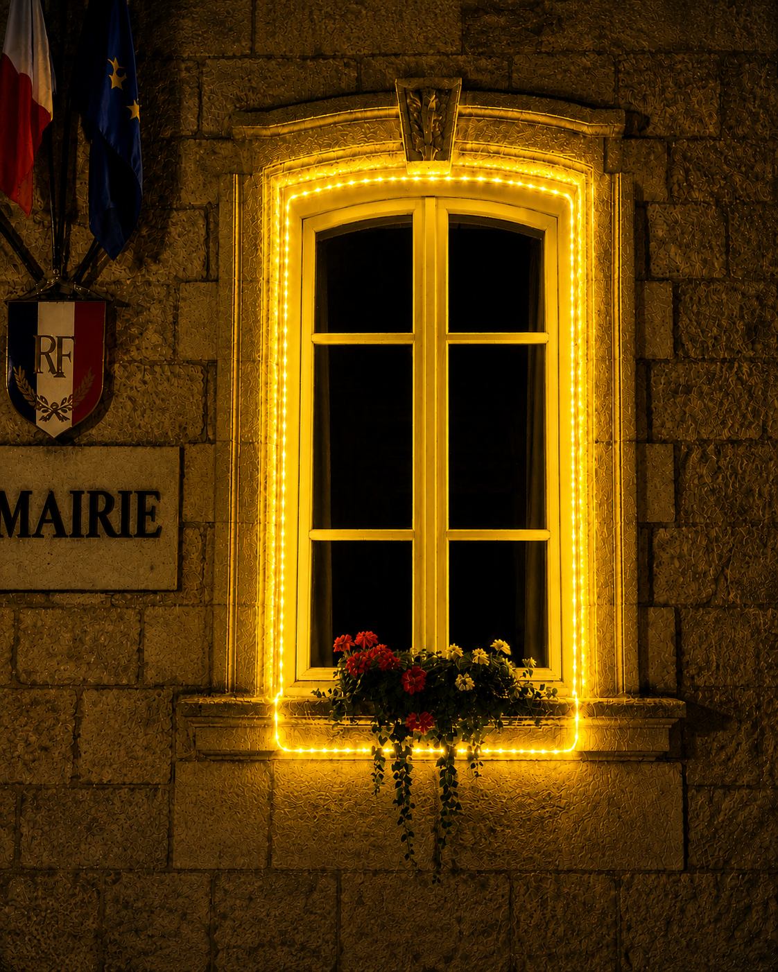 Cordon led jaune avec 3 kits dalimentation