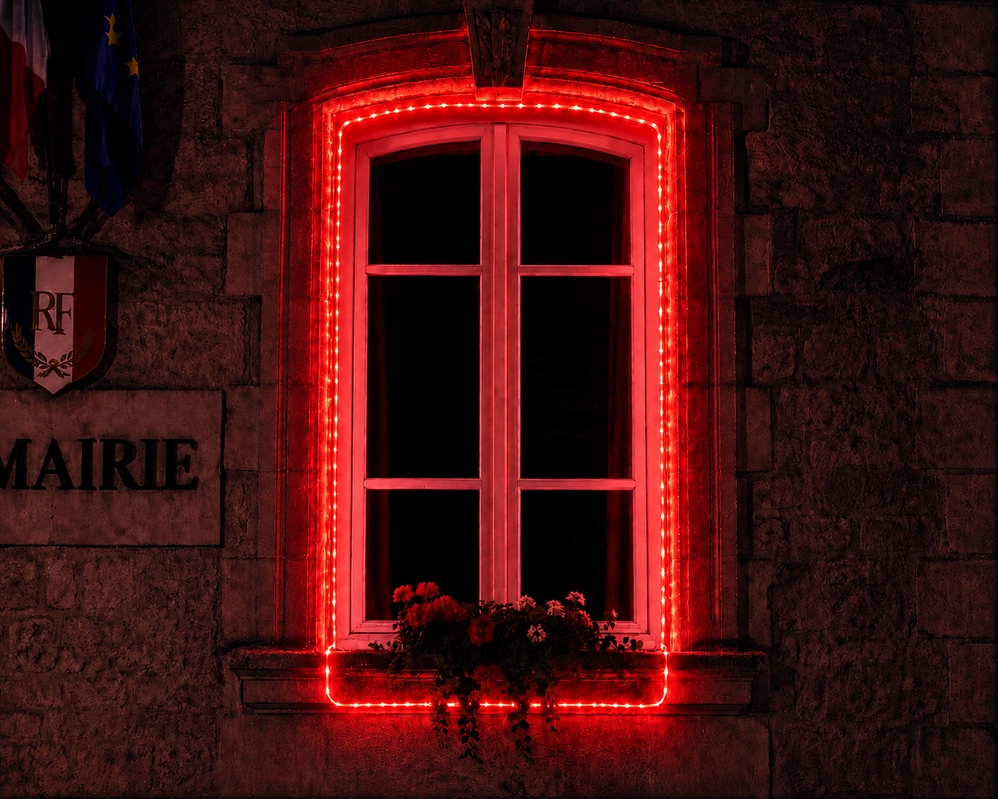 cordon led rouge