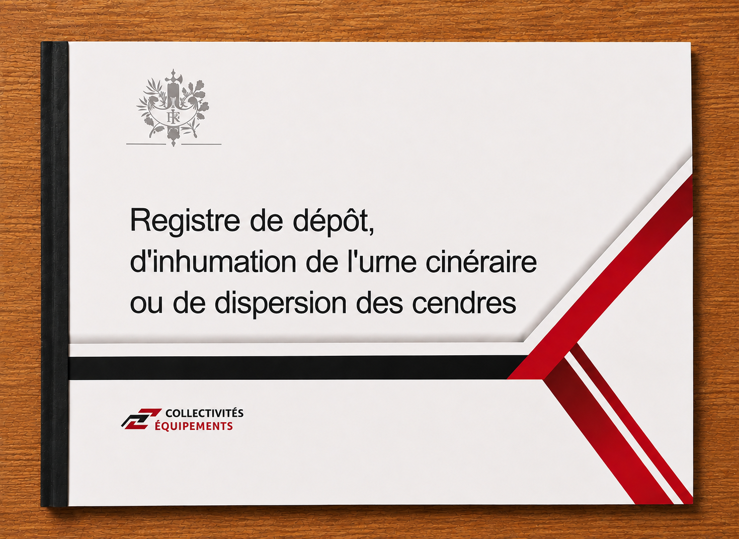 Registre de dépôt, dinhumation de lurne cinéraire ou de dispersion des cendres