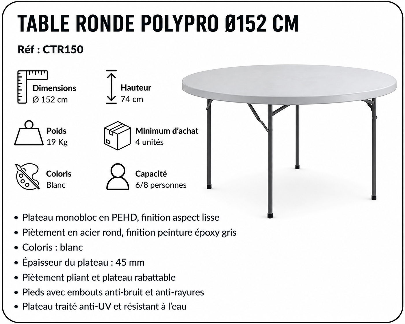 table-ronde-pliante-polypro-152cm-blanche-mairie