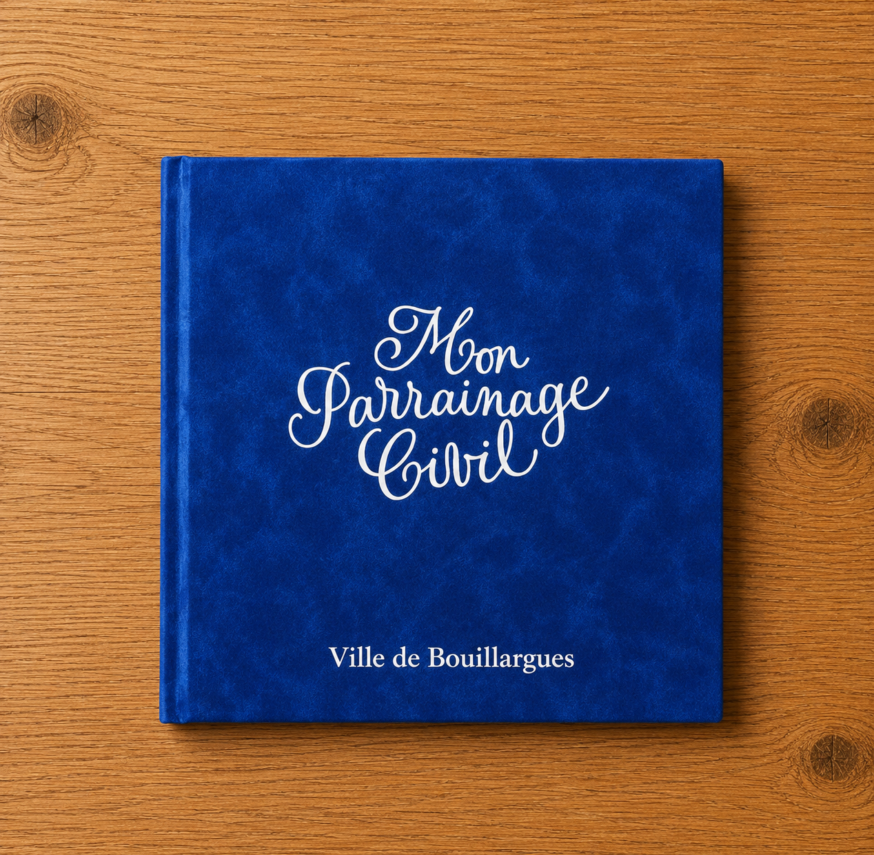 Mon parrainage civil bleu mairie