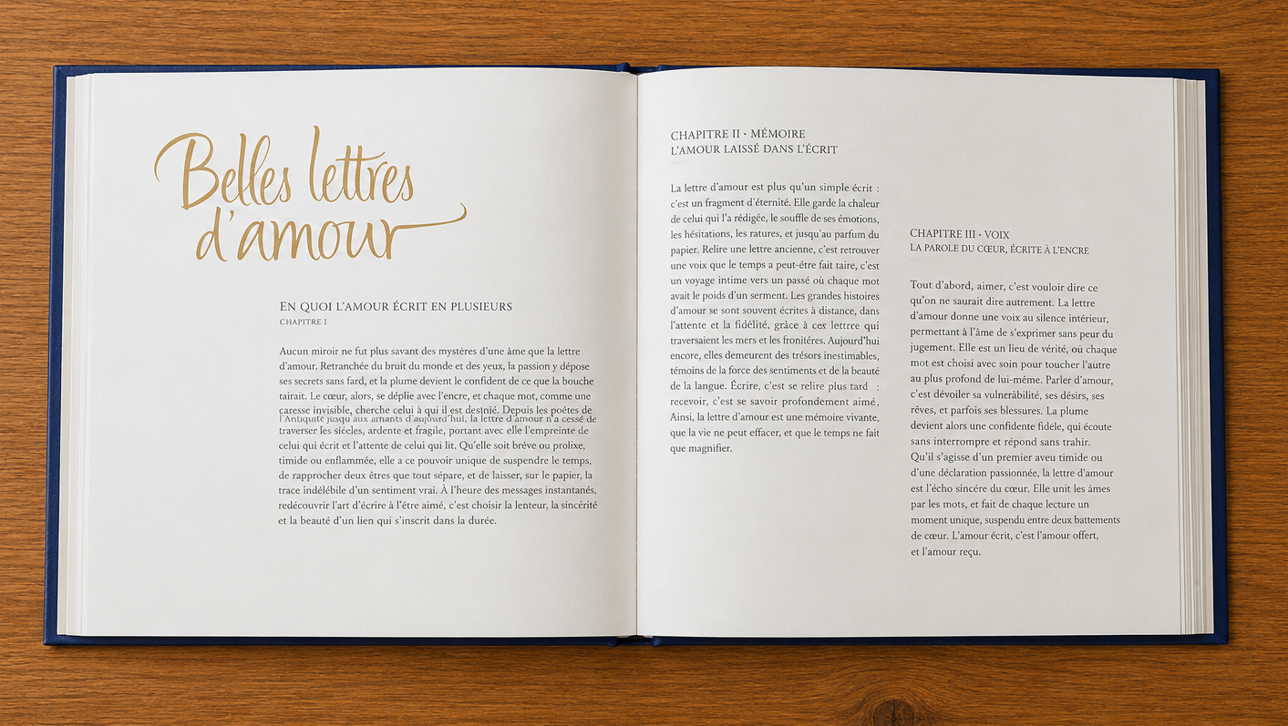 le livre de notre mariage intérieur mairie
