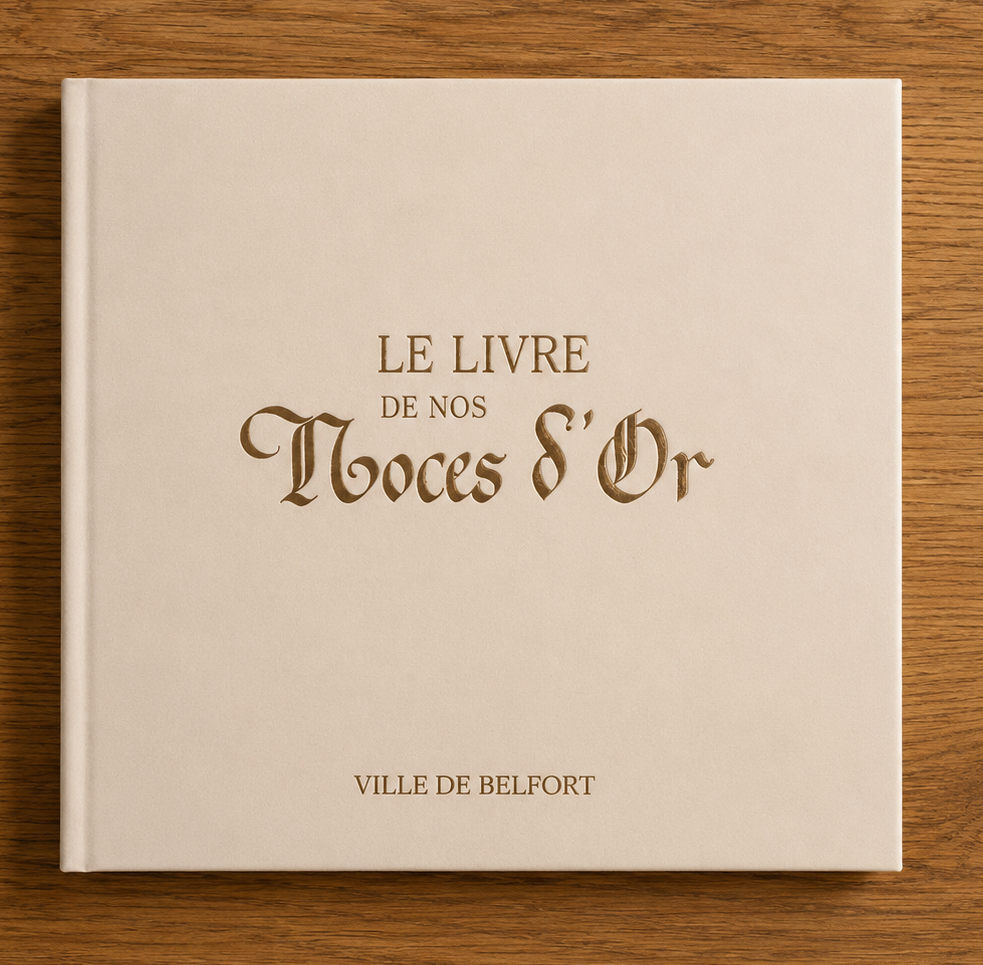 Le livre de nos noces dor mairie