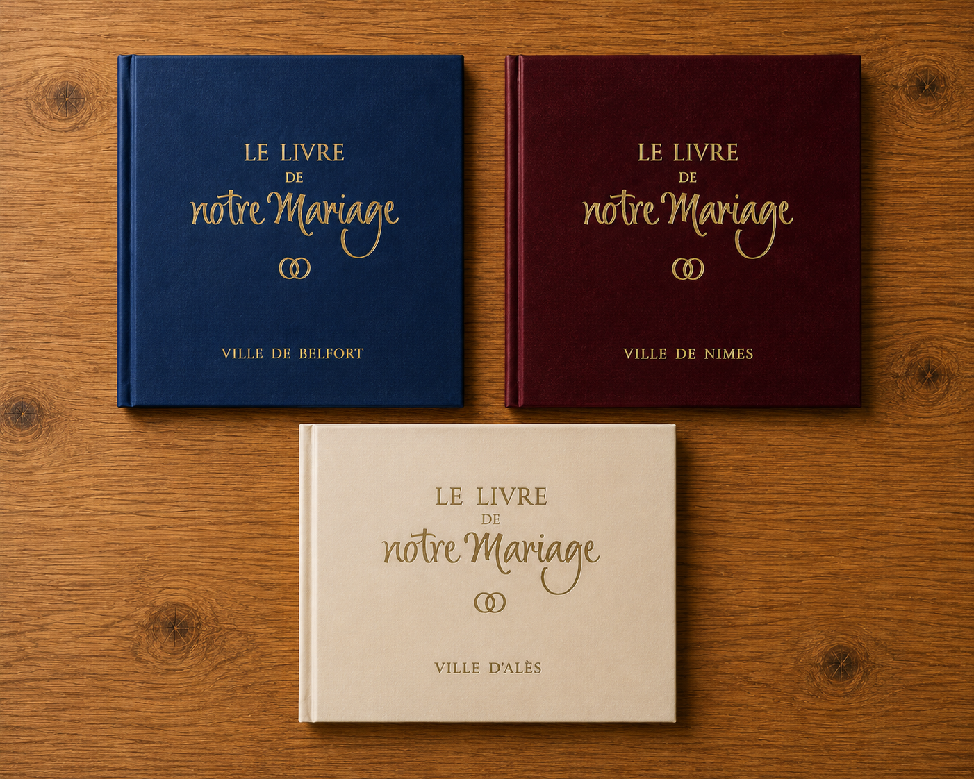 Le livre de notre mariage