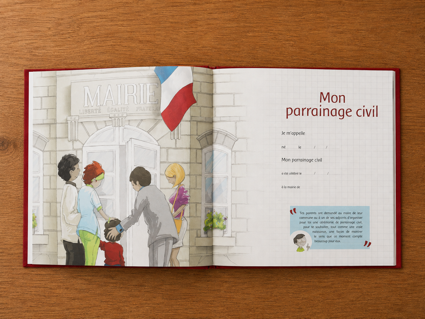 Mon parrainage civil mairie 1