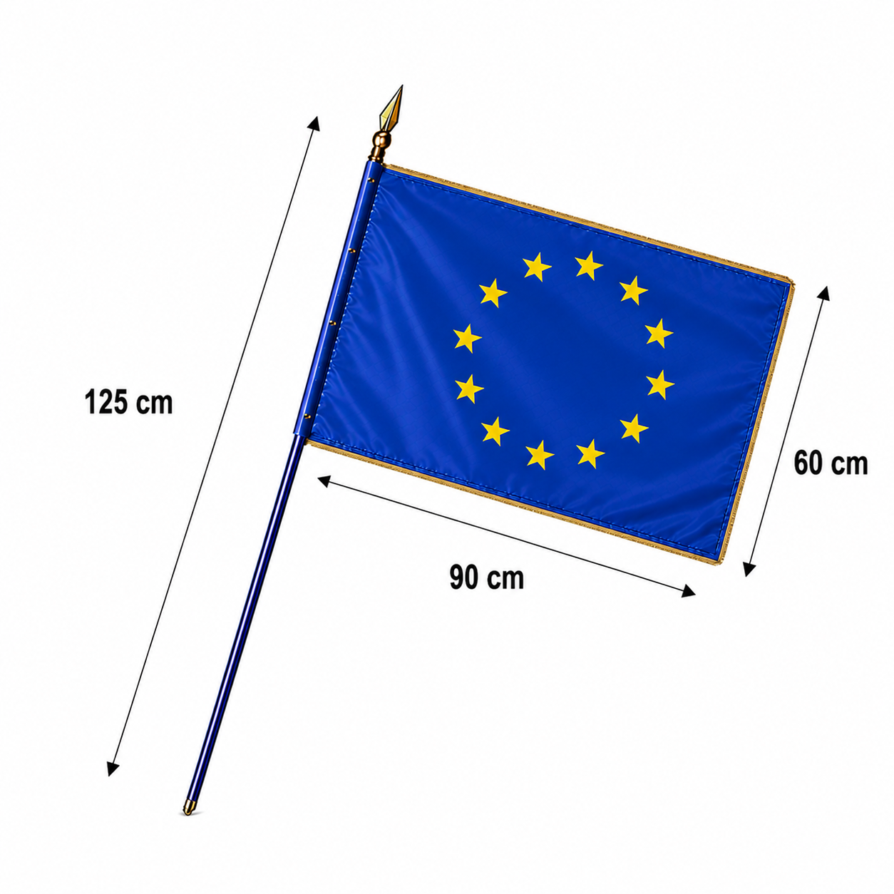 drapeau-europeen-prestige-franges-dorees-mairie 60X90